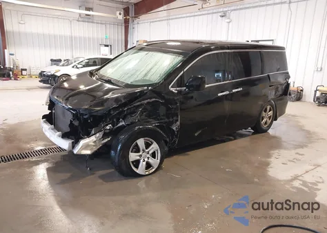 2013 Nissan Quest Sv from USA, damaged, VIN JN8AE2KP7D9063310